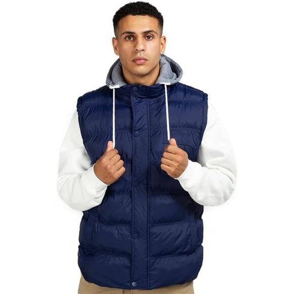 Men's Vests Outerwear - Casual Winter Vest Jacket